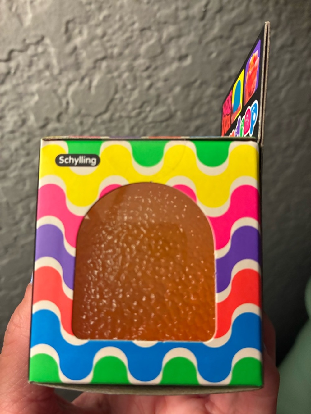 NWT NeeDoh Schylling Gumdrop Super Solid Squish! In Orange. Brand new. - Picture 2 of 4
